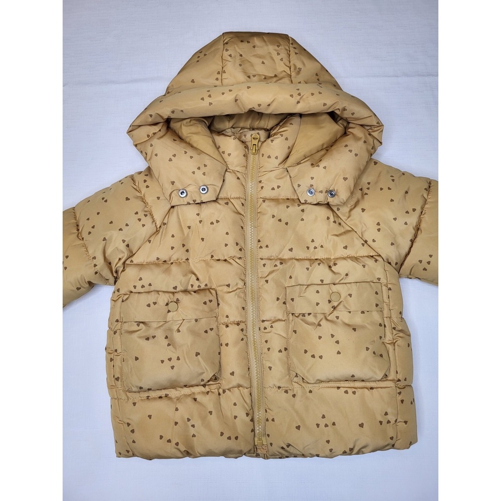 Zara Kids Toddler Pink Puffer Jacket Coat 3-4 Years - Picture 1 of 6